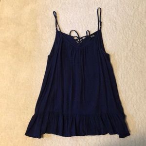 Dark blue a.n.a tank top. Size medium